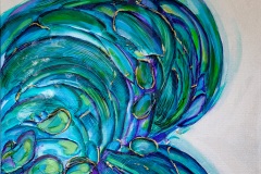 \"Hearts of Palm\" 24x24 $750