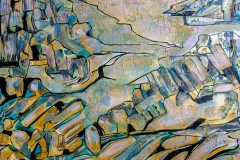 "Canadian Shield #2" 30x30  $2000